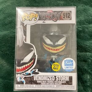 Funko Venomized Storm Pop Figure - Black and White